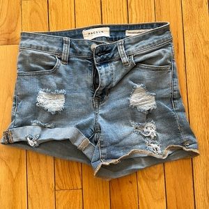 Pacsun denim shorts